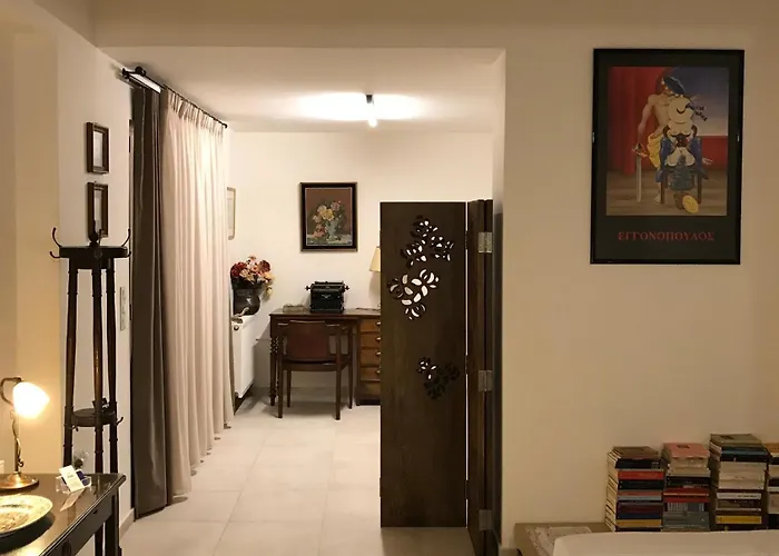 Apartment & Cafe, 2 Terraces, Panoramic Sea View Rethymno