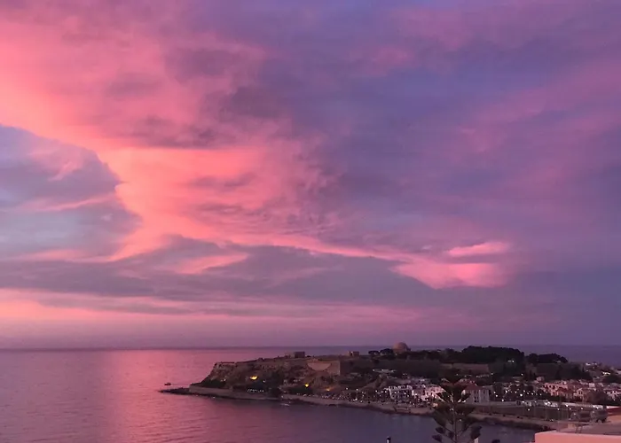 & Cafe, 2 Terraces, Panoramic Sea View * Rethymno